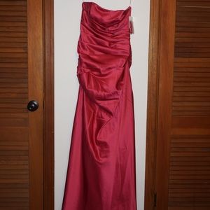 💕Hot pink bridesmaid dress💕